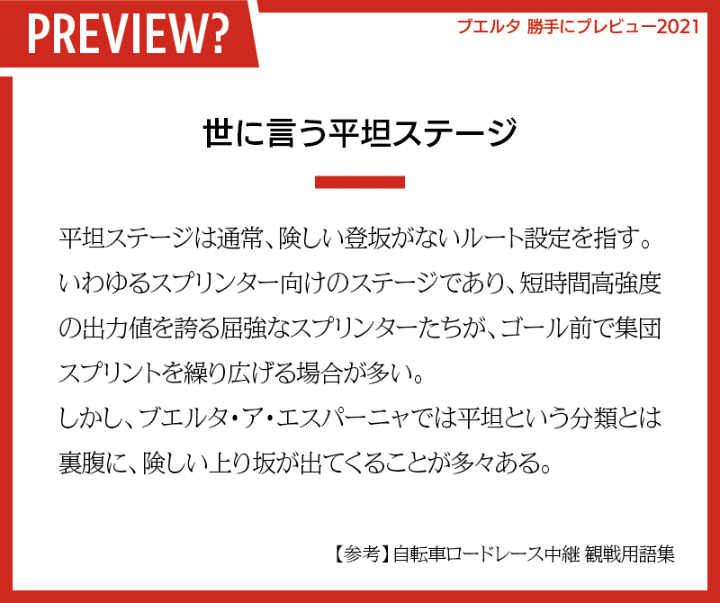 20210812_ブエルタメモ_平坦ステージ