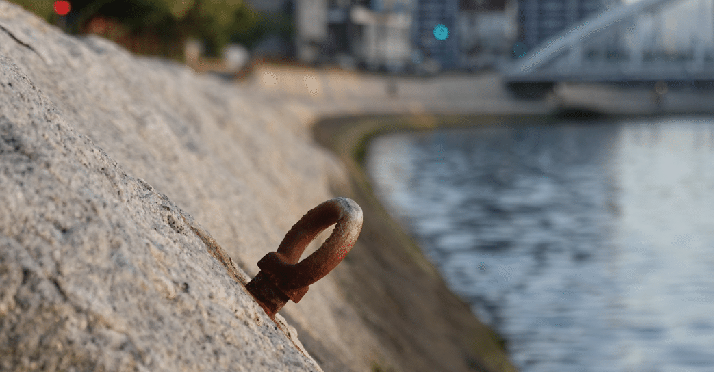 [番外編]紫川で発見! 地球を釣る仕掛け